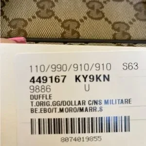 Gucci Travel Bag Bags Gucci Travel Duffle Bag Poshmark